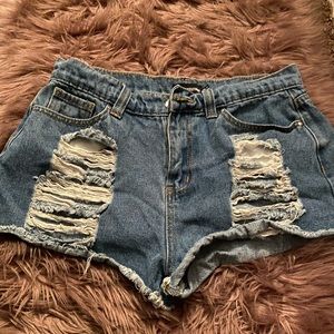 Prettylittlething Denim Shorts